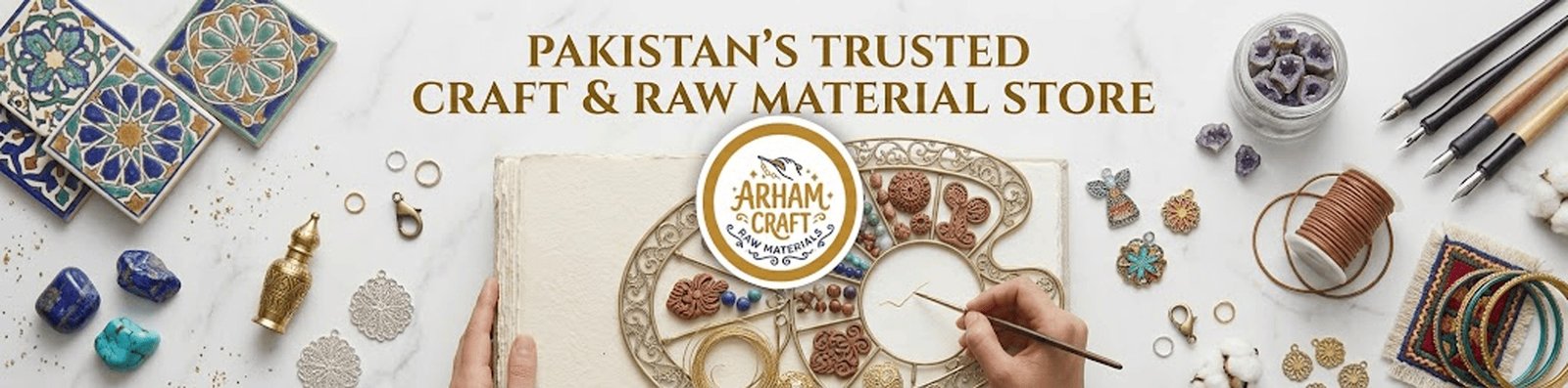 Arham Crafts Kundan & Jewelry Supplies Slide 5