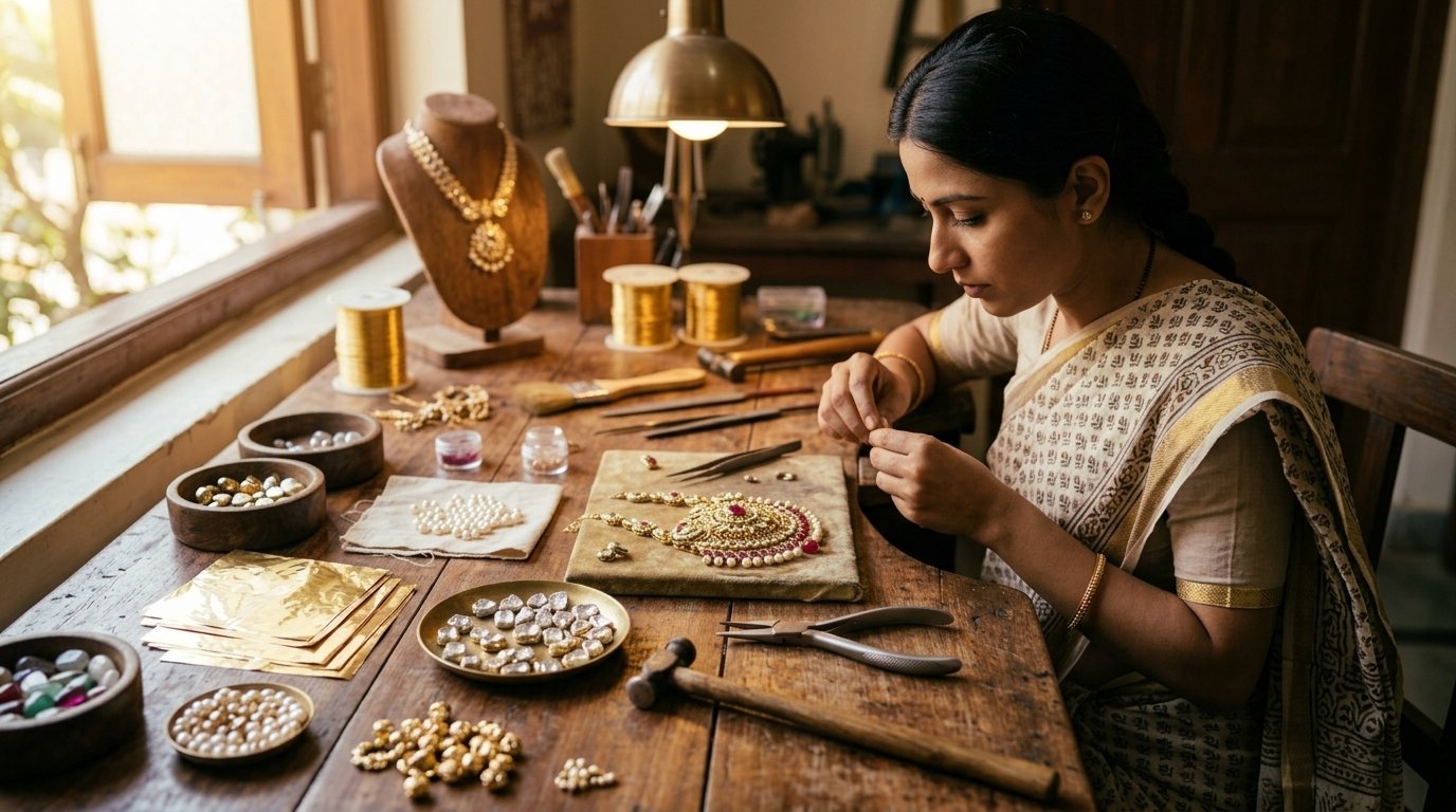 Kundan Jewelry Beginner