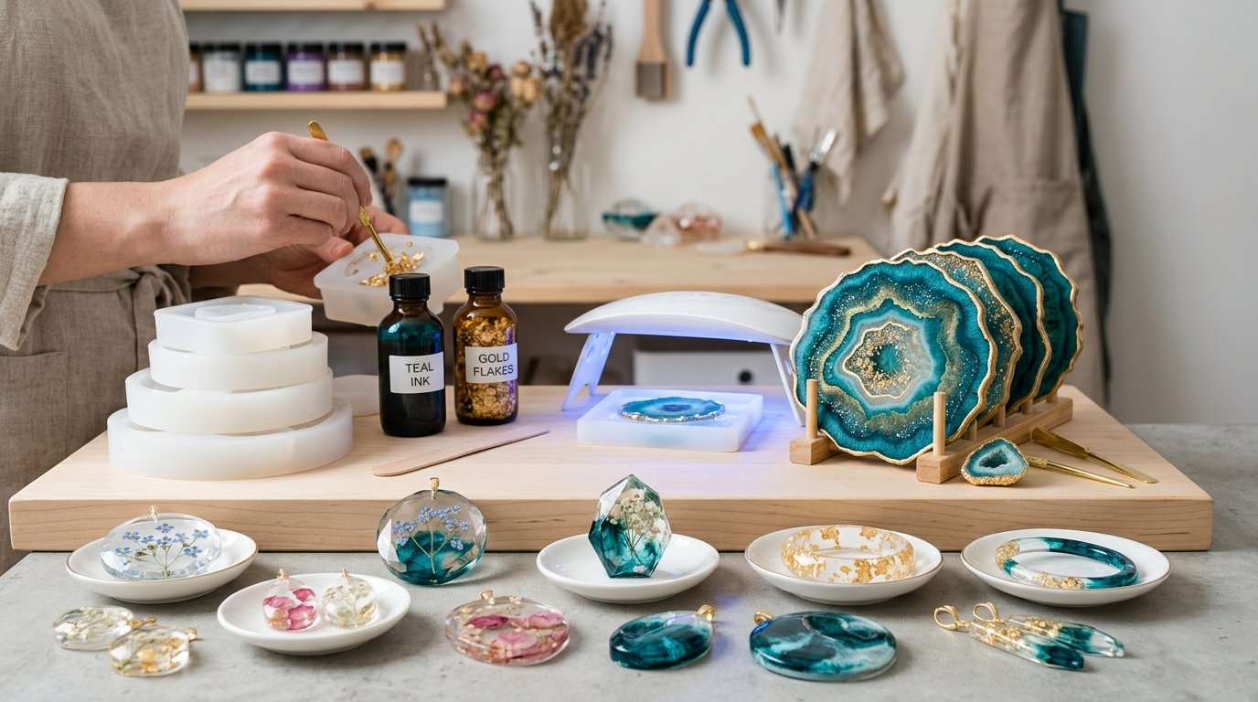 Resin Art & Jewelry