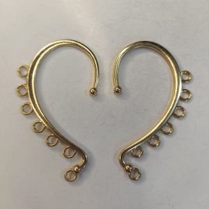 Ear Cuff Wrap Set – 7-Loop Non-Piercing Ear Hooks