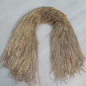 Gold French Wire / Bullion Wire (Dabka / Naqshi / Kora) for Hand Embroidery – Metallic Gimp Wire